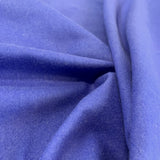 Winceyette Plain Royal Cotton Flannel Fabric Fold