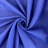 Winceyette Plain Royal Cotton Flannel Fabric Swirl