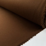 Wool Cashmere Coating Russet Brown Soft Brushed Woven Fabric Roll