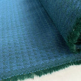 Wool Furnishing Fabric Beau Teal Roll 1