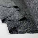 Wool Suiting Fabric Grey Check Monarch Of The Glenn Fold