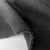 Workhouse Butty Thick Polyester Track Suiting Black Fold 2