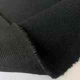 Workhouse Butty Thick Polyester Track Suiting Black Fold