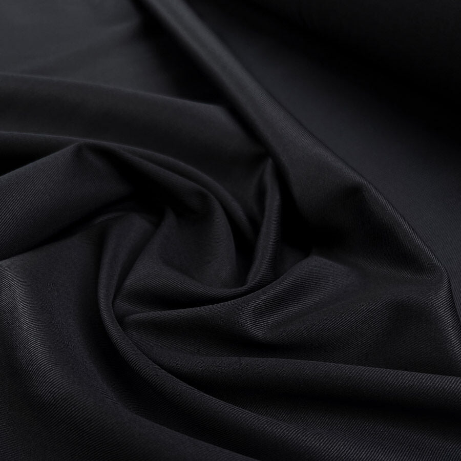 Workwear Osprey Black Cotton Twill Trousering Fabric