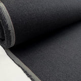 Worsted Wool Flannel Tom Grey Suiting Fabric Roll