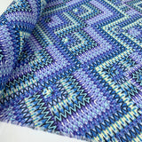 Zig Zag Boom Blue Purple Chiffon Abstract Polyester Dress Fabric Roll 72F2Cd17 3630 4Fa2 A27D 550E5B051B07