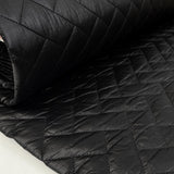 Zig Zag Quilting Black Polyamide Wadded Coating Fabric Bolt 61E1Ee9A 7042 46Be 8472 A4F0Fdce07B1