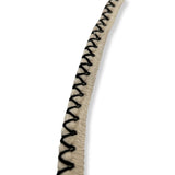 Zig Zag Stitch Rope Cotton Braid Style Cord Trim 15mm Wide