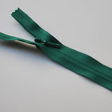 Jade green zipper