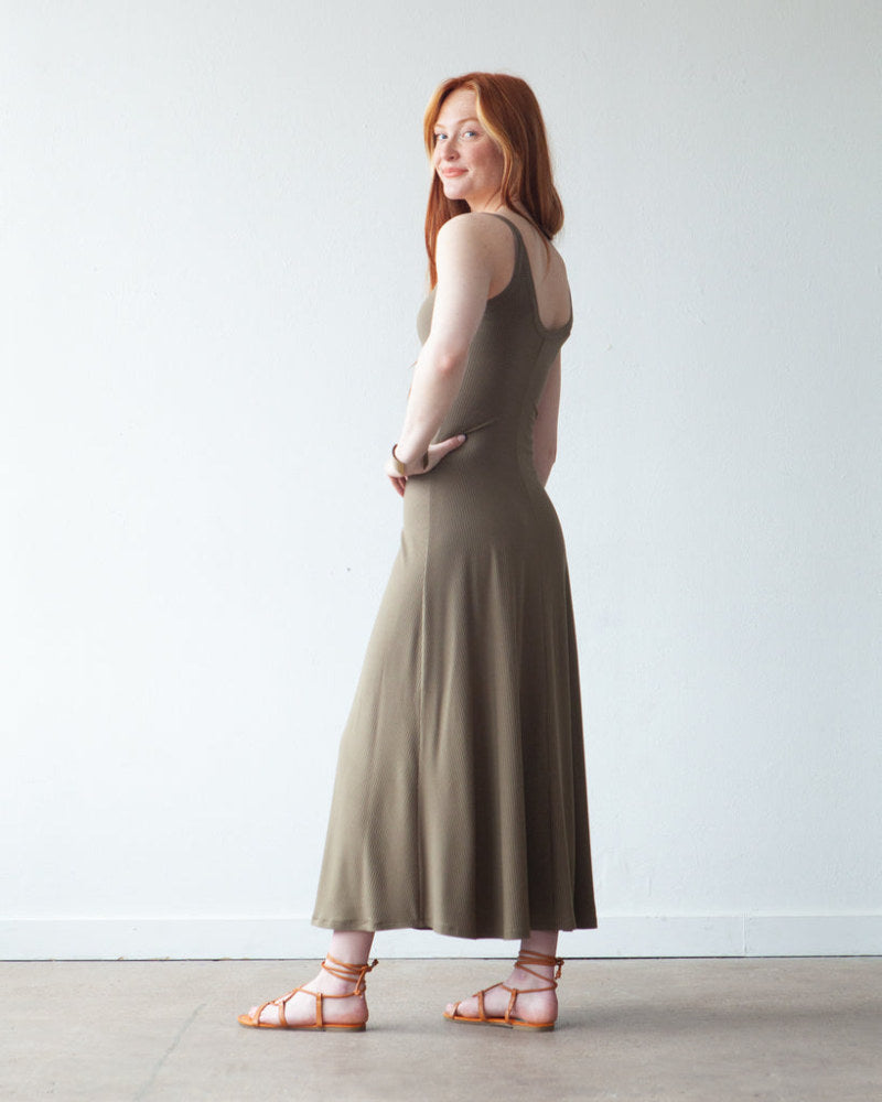Zoey Tank Dress Pattern By True Bias 2