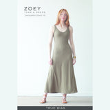 Zoey Tank Dress Pattern By True Bias Cover 2