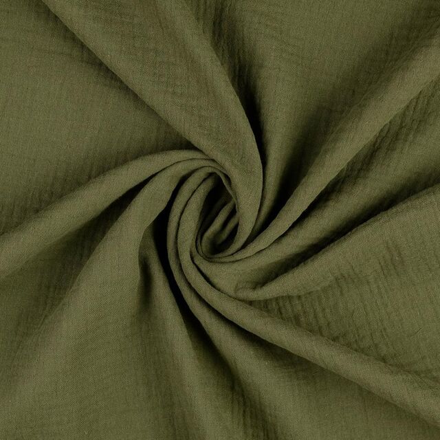 Double Gauze - Forest Green