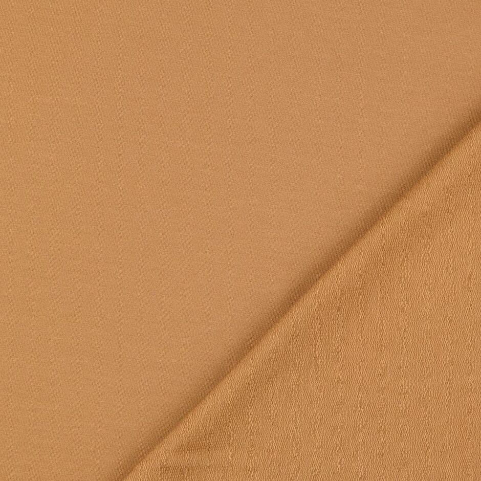 French Terry Fabric Cinnamon 0831 fold