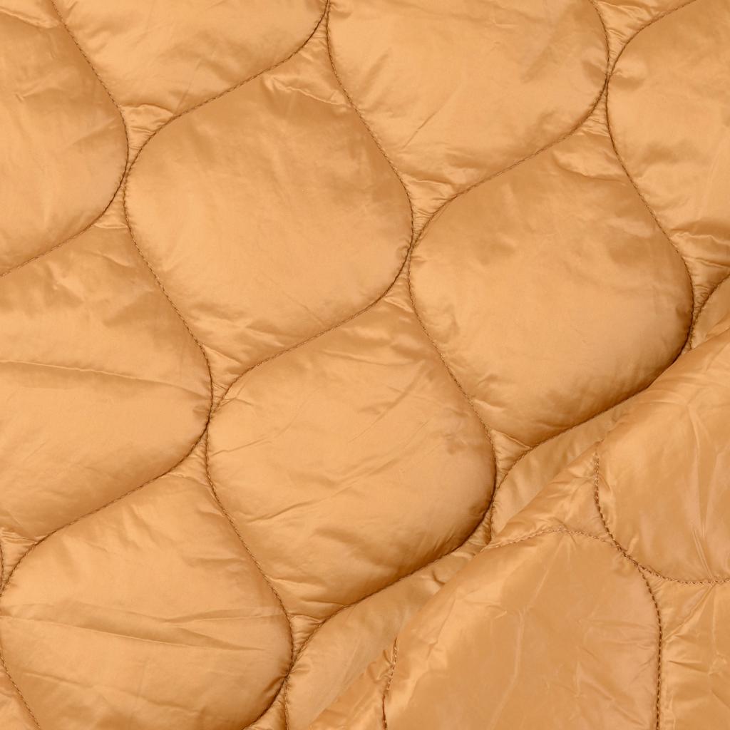 Howarth - Plain Quilted Fabric - Tan