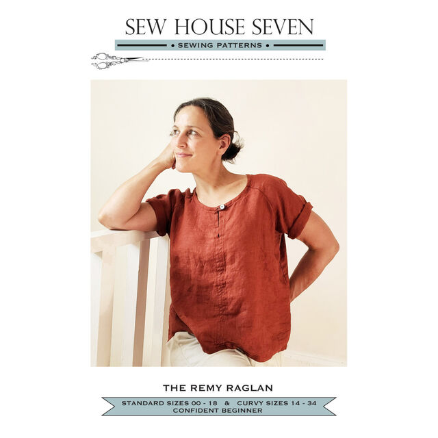 Sew House Seven - Remy Raglan Top Pattern (Sizes 00-34)