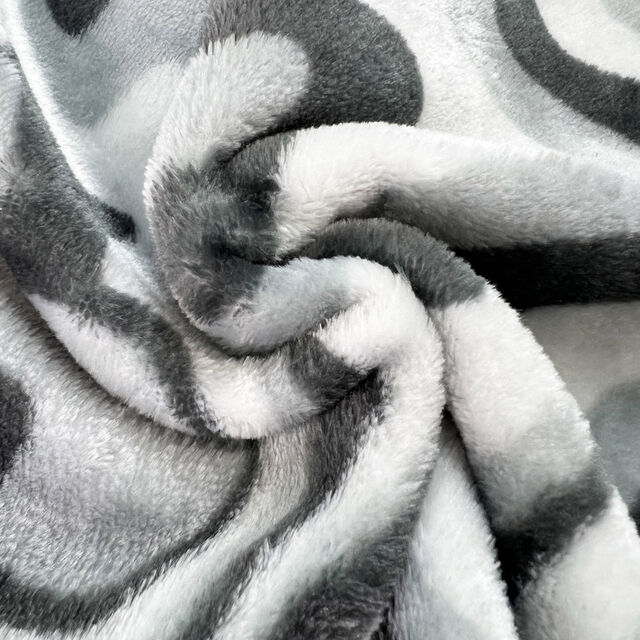 Double Sided Fleece - Camo Grey