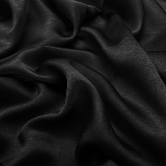 Bella Satin Stretch - Black