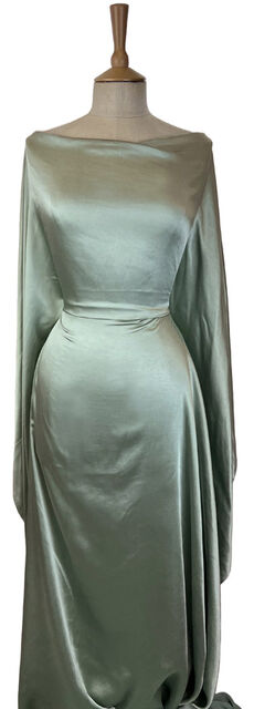 Bella Satin Stretch - Mint