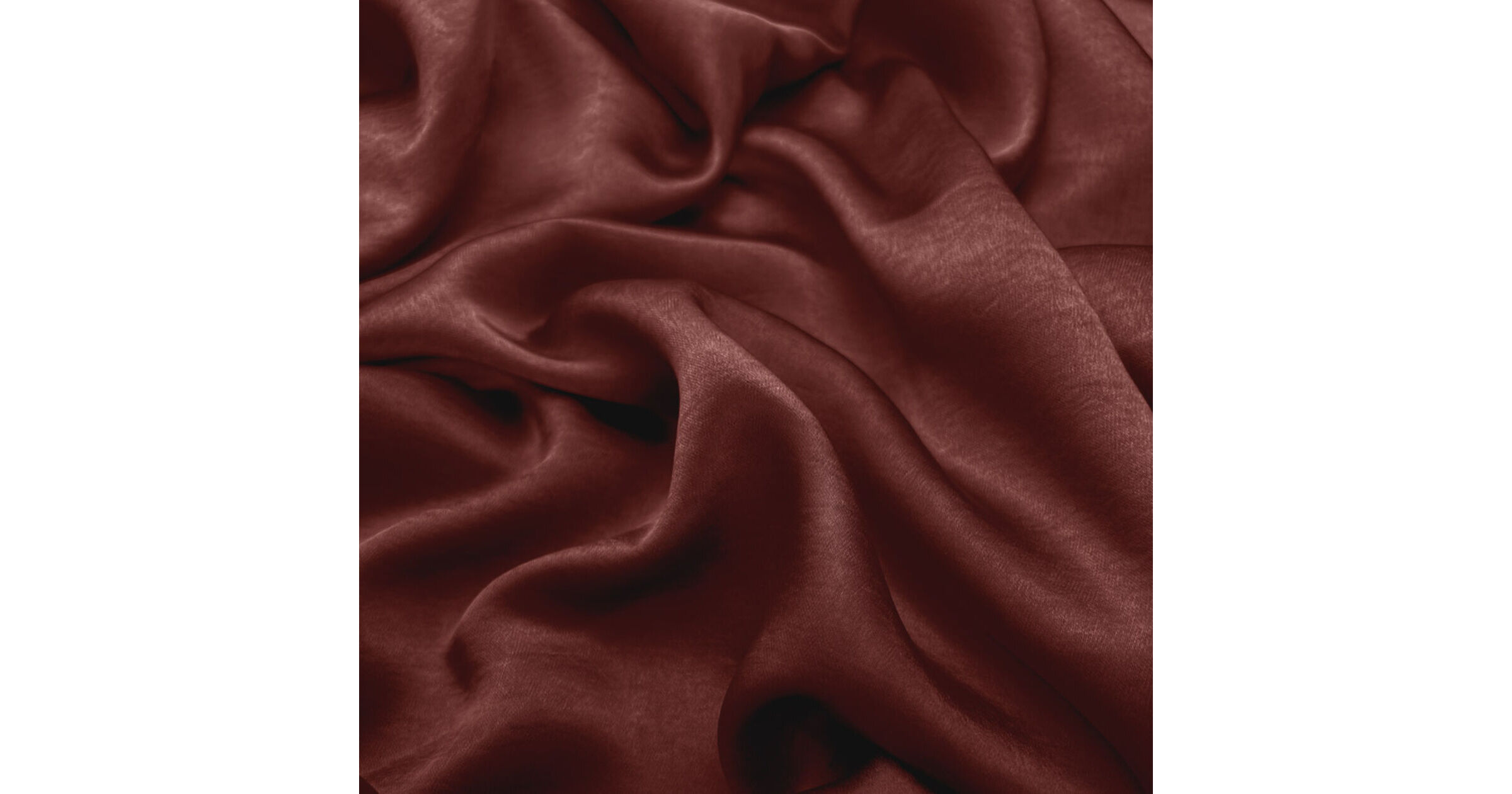 Polyester Elastane Satin Stretch Dress Fabric - Bella - Red