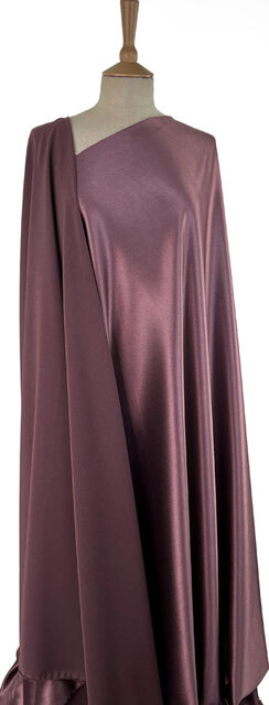 Luxury Satin Backed Crepe - Rose