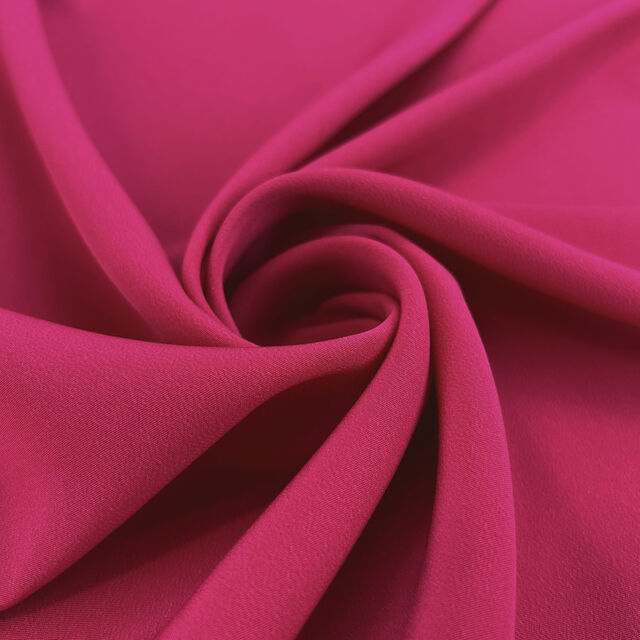 Landon Smooth Crepe - Cerise