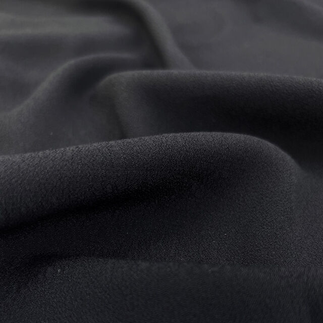 Viscose Crepe - Black