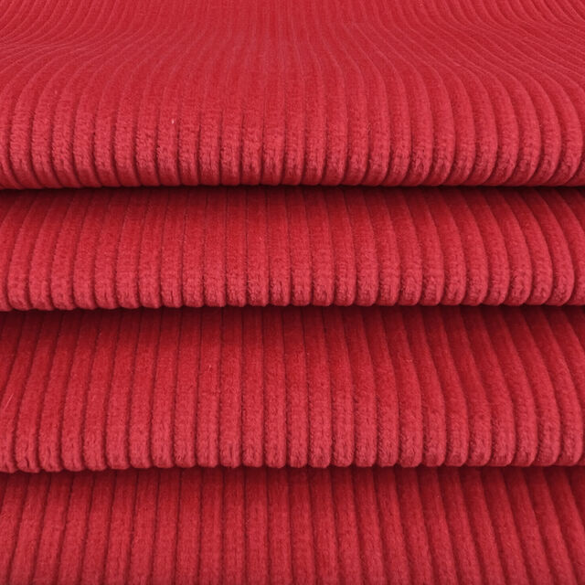 8 Wale Corduroy - Red