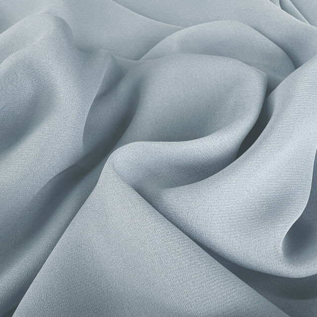 Georgette Dress Fabric - Cloud