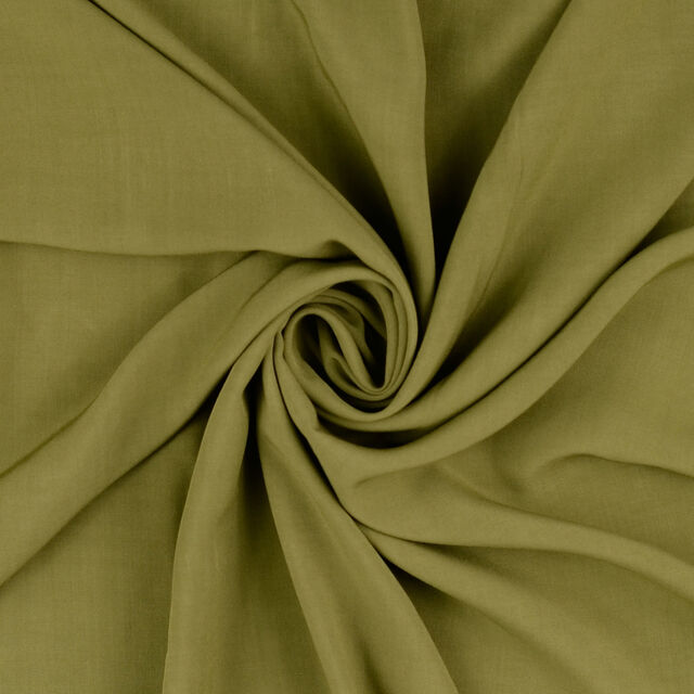 Fine Viscose Plain - Olive