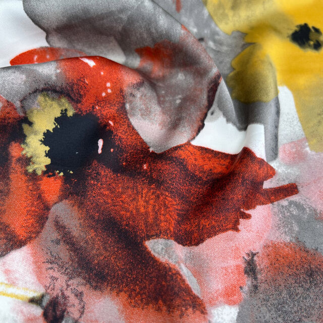 Remnant - Silky Satin - Flanders (0.7m)