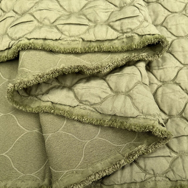 Remnant - Quilted - Coco Stretch - Khaki (1.1m)