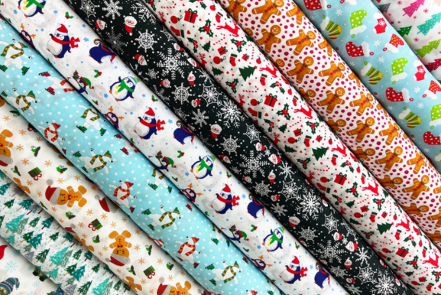 Budget Christmas Fabrics