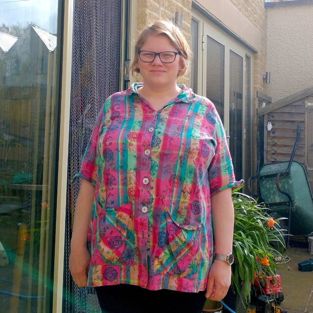 Customer Make by Amy - Colourful Cotton Shirt - May 2023