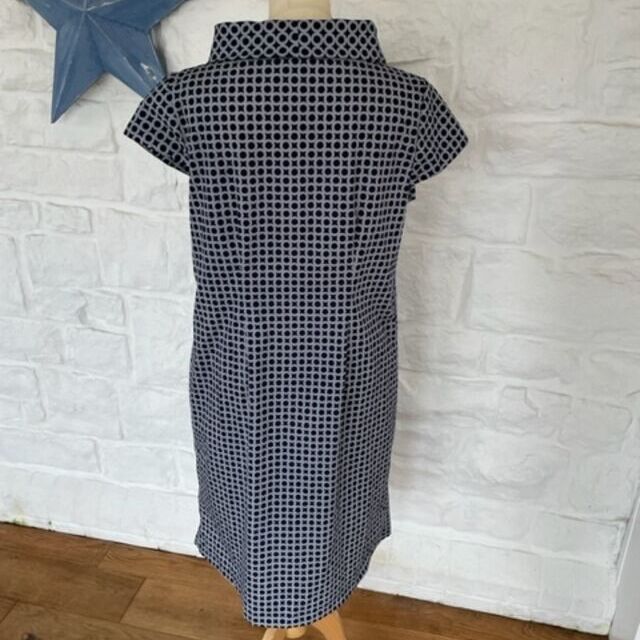 Customer Make by Christine - What Light Shines - Atoll Fabric - Maven French Dart Shift Dress - April 2023