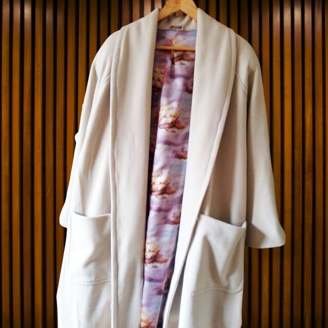 Customer Make by Carol - Coat With  Our 'Schoonerism' Lining - November 2023