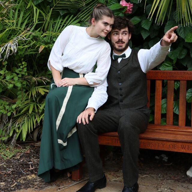 Customer Make by Sarah - Wool Tweed Trousers & Waistcoat - December 2023