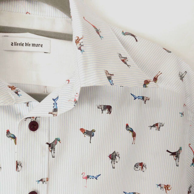 Customer Make by Lou - Menagerie Madness Fabric Shirt - February 2023