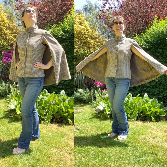 Customer Make by Tish - Hornswoggle Tweed & EZIO - All In The Mind - Alice Butterick 6603 Jacket - June 2023