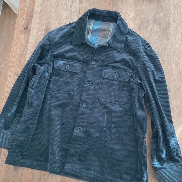 Customer Make by Yukino - Corduroy - Charcoal Grey - Merchant & Mills Arbor Shirt - January 2023