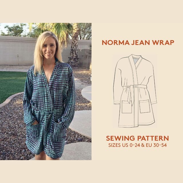 Wardrobe By Me - Norma Jean Wrap Pattern