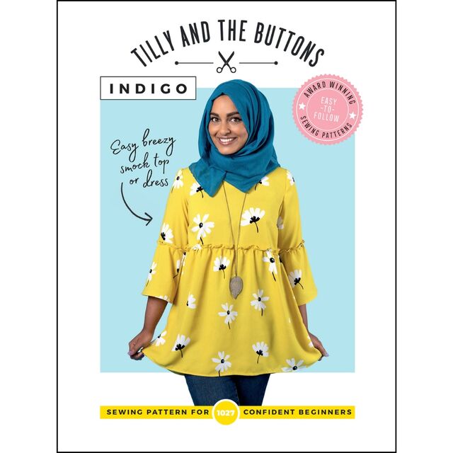 Tilly and the Buttons - Indigo Top & Dress Pattern (UK 6-24)