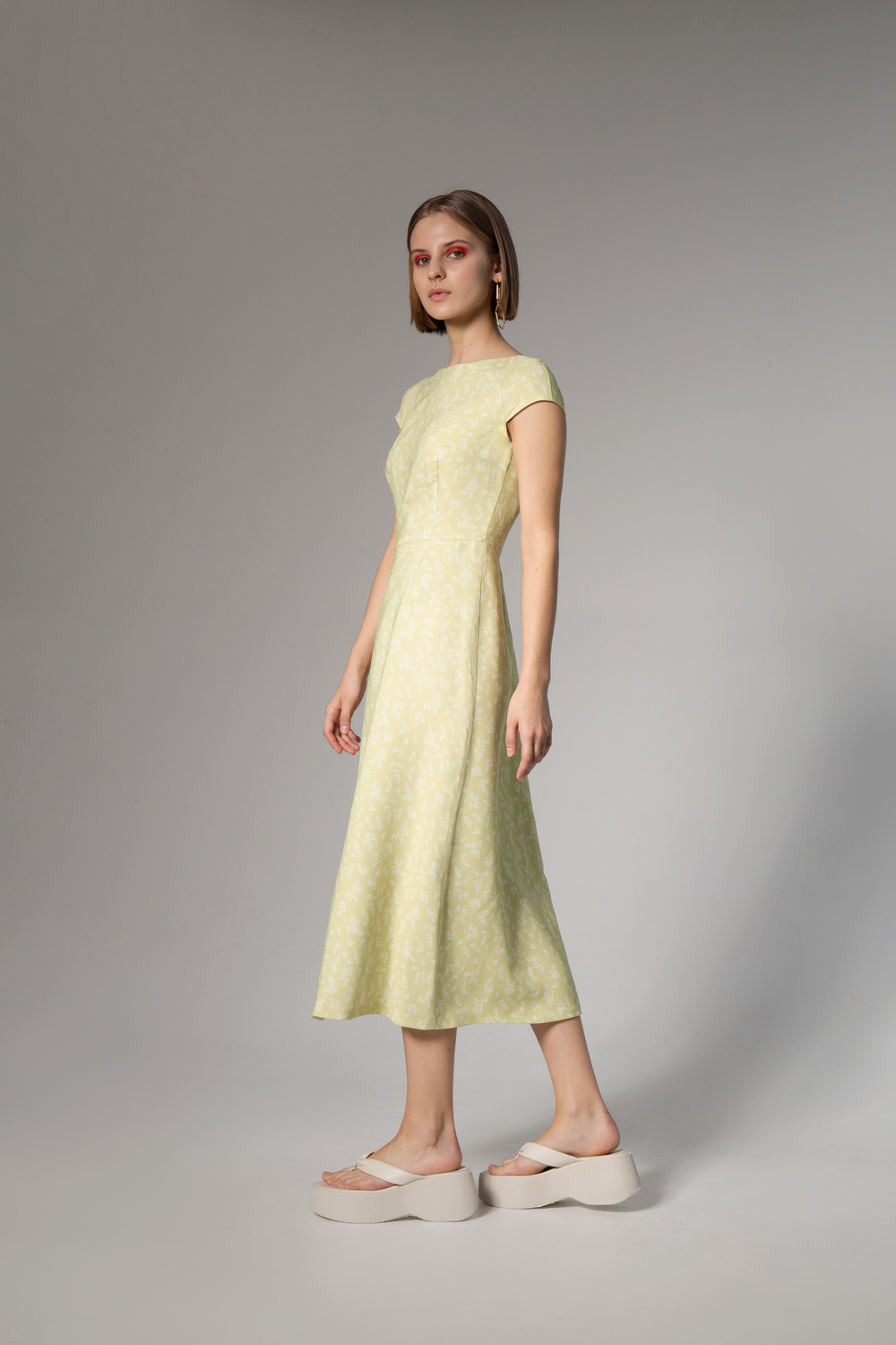 Leonie ponte midi dress 2025