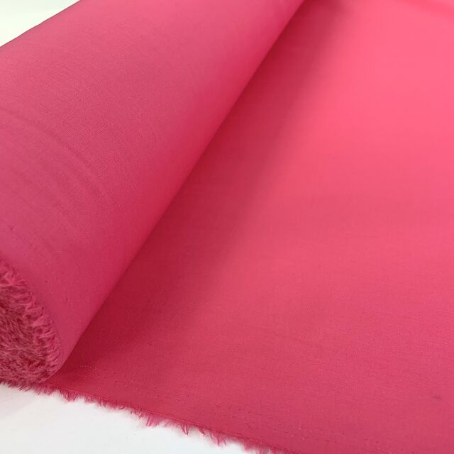 Superior Quality Plain Poly/Cotton - Cerise