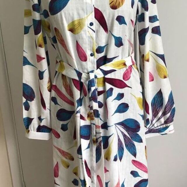 Shirt Dress - using Cotton lawn fabric