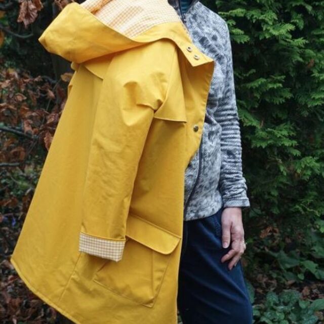 The End of our street- waxed - yellow - jacket.