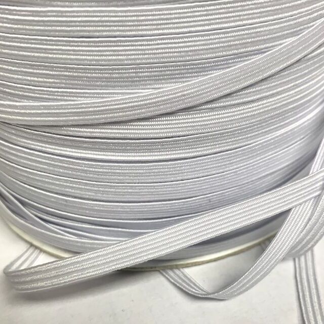 Elastic - White (5mm)