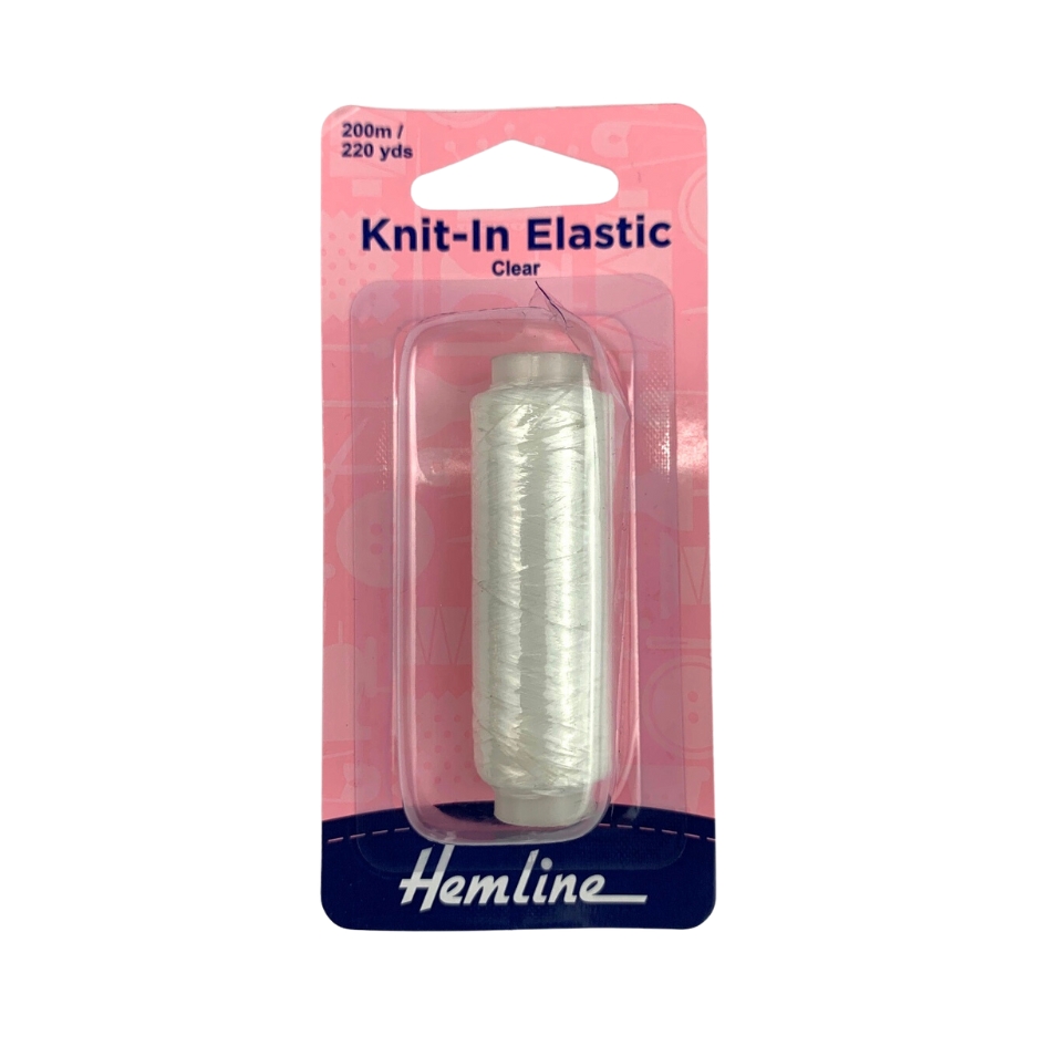 Hemline Knit-In Elastic - 200m Hemline Knit-In Elastic - 200m