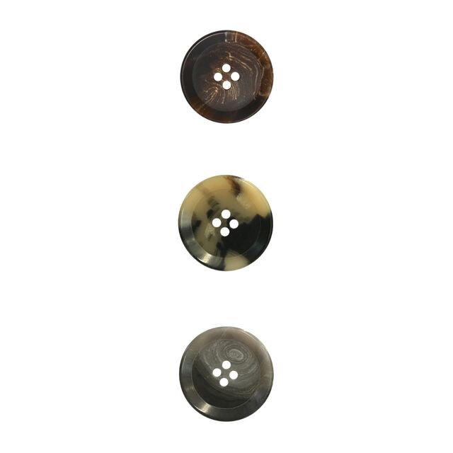 Pack of 8 Marble Effect Buttons (11mm)