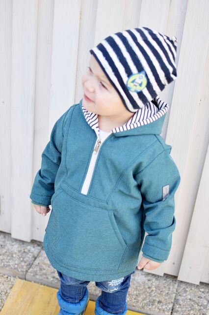 Softshell Melange - Petrol