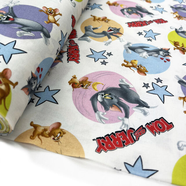 Cotton Print - Tom and Jerry